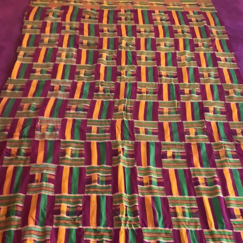 Vintage Kente Cloth from Ghana